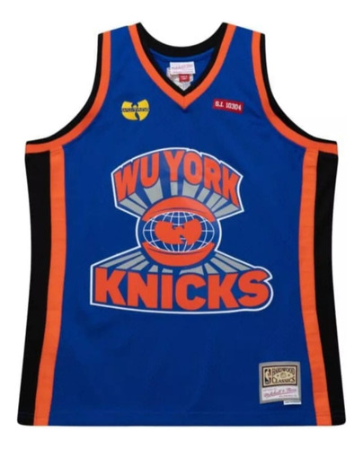 Camiseta Wu Tang Shaolin Nba Remix Swingman New York Knicks