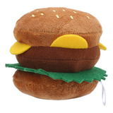 Hamburguesa De Peluche Para Perros, Expresable, Suave,