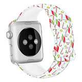 Correa De Navidad Para Apple Watch Pulsera Estampada Ultra