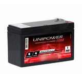 Bateria 12v 07ah - Unipower 7 Seg Selada P/ Cftv / Nobreak