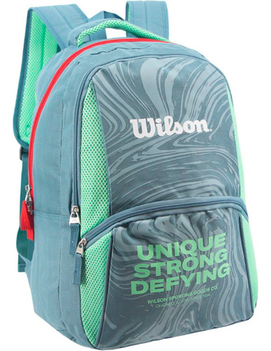 Mochila Wilson Bar 2019 Portanotebook Escolar Deporte Viaje