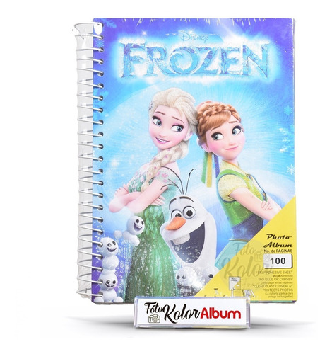 Álbum Fotográfico Infantil Frozen 100 Paginas