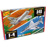 F-4g Phantom Ii & A-4d Skyhawk - 1/72 - Lindberg Hl433