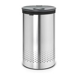 Bote Ropa 60 L Tapa De Plástico Gris Brabantia