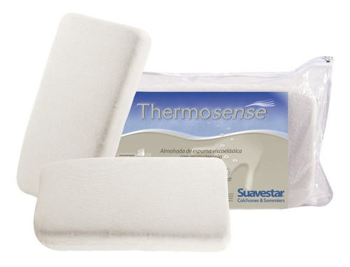 Almohada Viscoelástica Thermosense Suavestar Color Crema