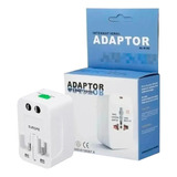 Adaptador Enchufe Universal Viajero Viaje Turismo 110v 220v