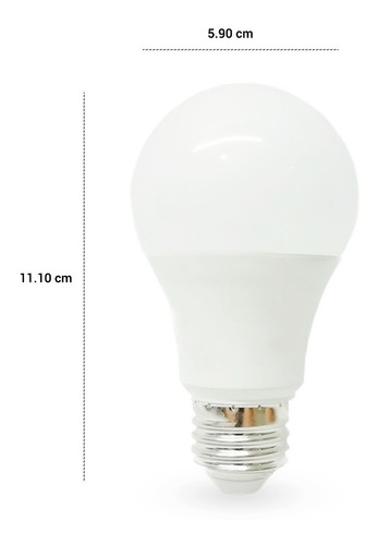 Foco Lampara Led 10w Ahorrador Bombilla Luz Blanca 