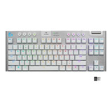 Teclado Mecânico Gamer Sem Fio Logitech G915 Tkl Tactile Bco