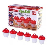 Hervidor De Huevos Silicone Egg Boil 6 Unidades