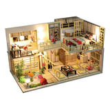 Flever Dollhouse Miniature Diy House Kit Con Estilo Japonés,