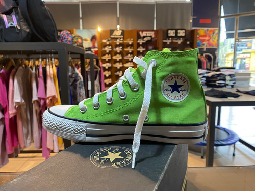 All Star Hi Converse Bota Lona Varios Colores 35 Al 40