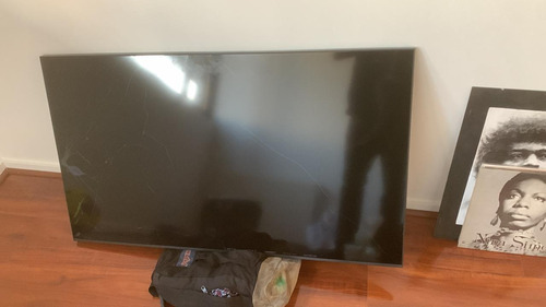 Tv Samsung Ultra Hd Smart Tv 50  Un50au7000g Pantalla Rota