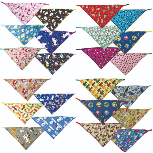 Bandana Pet Para Pet Shop - 40 Bandanas