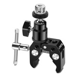 Super Clamp Mic Clip Mic Mount With Mini Ball For Micro...