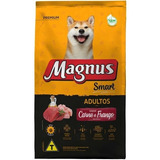 Ração Magnus Premium Smart Alimento Cães Adultos Carne 15kg
