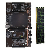 Placa Base Minera X79 H61 Btc Con Memoria Recc 4g Ddr3 Lga