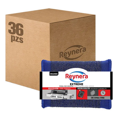 Paquete de Esponjas Fibras Extreme Grande Cocina 36 Pzas Reynera | Envío gratis