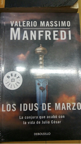 Massimo Manfredi Lote X 3 Libros Idus Marzo Nuevo Y Usados