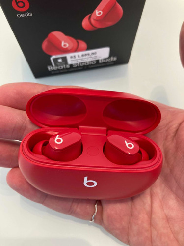 Apple Beats Studio Buds Vermelho Bluetooth