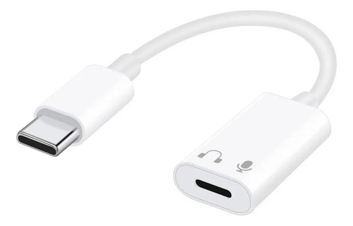 Adaptador iPhone 15 Lightning Para Usb-c Fone E Microfone