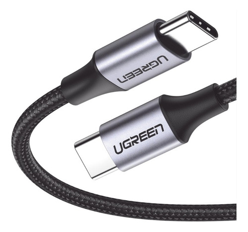 Ugreen Cable Usb C A Usb C 1m, 60w Pd Carga Rapida 20v 3a, C