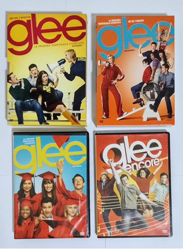 Dvd Glee Serie Por Temporada/ Película- Usado- Impecables