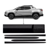 Kit Friso Lateral Borrachão Fiat Toro 2021 Original Mopar