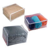 Kit 5 Organizador Saco Closet Edredom Cobertor Multiuso