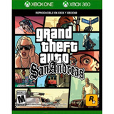 Grand Theft Auto San Andreas Xbox 360 / Xbox One