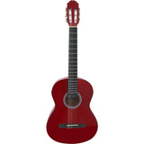 Gewa Ps510153 Guitarra Clásica Roja Acústica Cuerdas Nylon