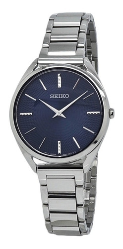 Reloj Seiko Mujer Swr033 P1 Acero Sumergible