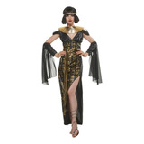 Disfraz De Faraón De Halloween De Reina Egipcia Para Mujer