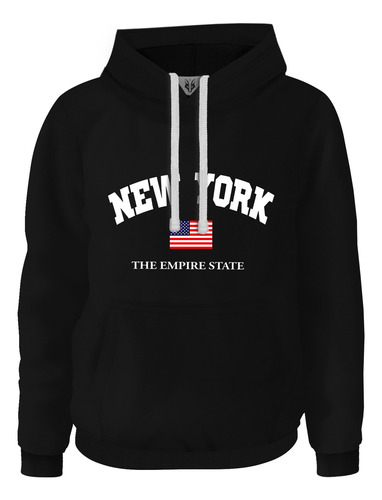 Hoodie Buzo Buso Saco New York The Empire State