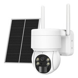 Cámara De Seguridad Solar 4g Lte Con Sim No Necesita Wifi