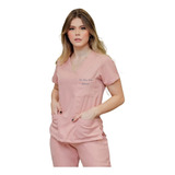 Roupa Privativa Scrub Feminino Original Premium Acinturado