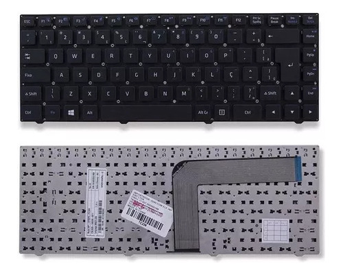 Teclado Compatível Com Positivo Premium 3455 Mp-09n78pa-f51c