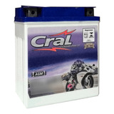 Bateria Selada Cral Moto 7ah Cbx250 Twister Todas Suzuki Yes