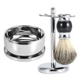 Kit De Herramientas De Afeitar Para Hombre, Soporte Profesio