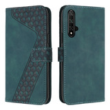 Funda Tipo Cartera Hx72 Con Tapa Para Huawei Nova 5t/honor 2