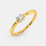 Anillo De Compromiso Oldivia Oro 10k Zirconia Marod Joyas 