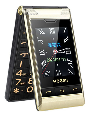 Pantalla Dual Móvil Yeemi G10-c Flip Dual Sim 1800mah Teclad