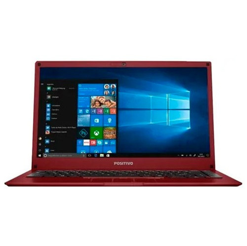 Notebook Positivo Plus Red Q464b - Intel Atom  4gb  Ssd 64gb