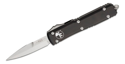 Canivete Automatico Microtech Ultratech Bayonet Black Handle