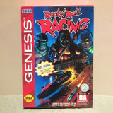 Rock N Roll Racing Paralelo Com Caixa Mega Drive Genesis