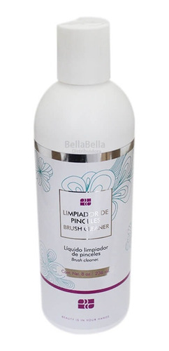 Liquido Limpiador De Pinceles Uñas Kolinsky Nail Factory 8oz