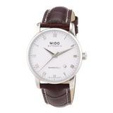 Reloj Mido Baroncelli Automátivo Suizo 38mm Blanco.