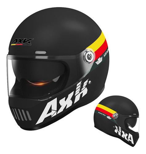 Casco De Moto, Casco Completo, Retro.