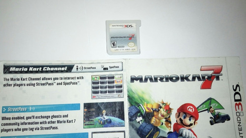 Mario Kart 7 Juego Con Manual Sin Caja Para Nintendo 3ds 2ds