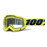 Goggles Motocross 100% Accuri 2 Enduro Amarillo Dual Lens