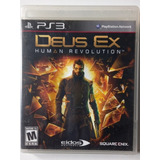 Jogo Deus Ex Human Revolution Original Ps3 Midia Fisica Cd.